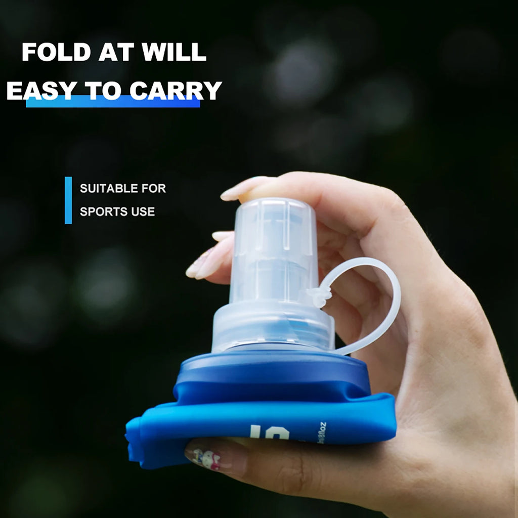 Bouteille d’eau pliable en flasque souple – Hydratation légère en extérieur