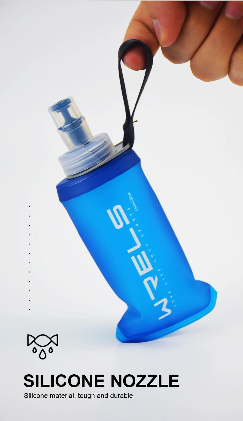 Bouteille d’eau pliable en flasque souple – Hydratation légère en extérieur