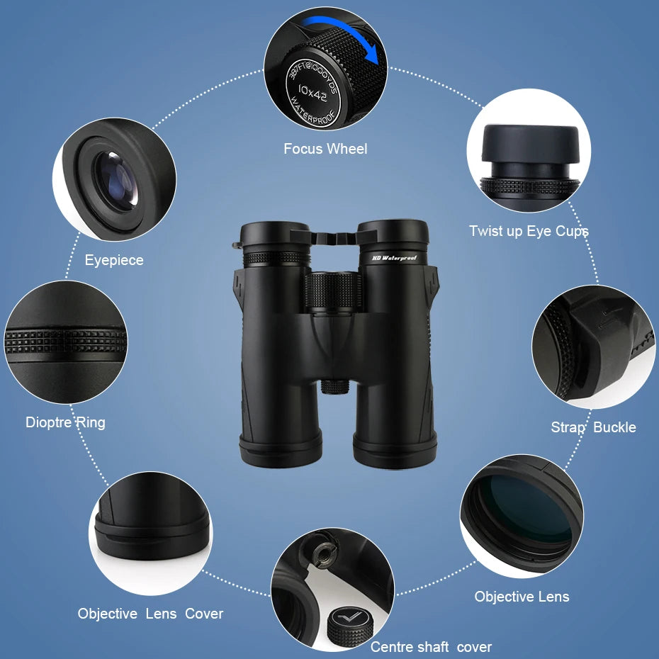 Jumelles imperméables SV47 HD – Optiques professionnelles extérieures