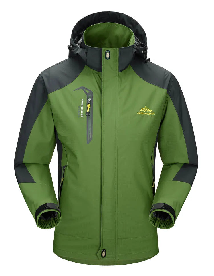 Veste de randonnée imperméable – Coupe-vent d’extérieur pour hommes