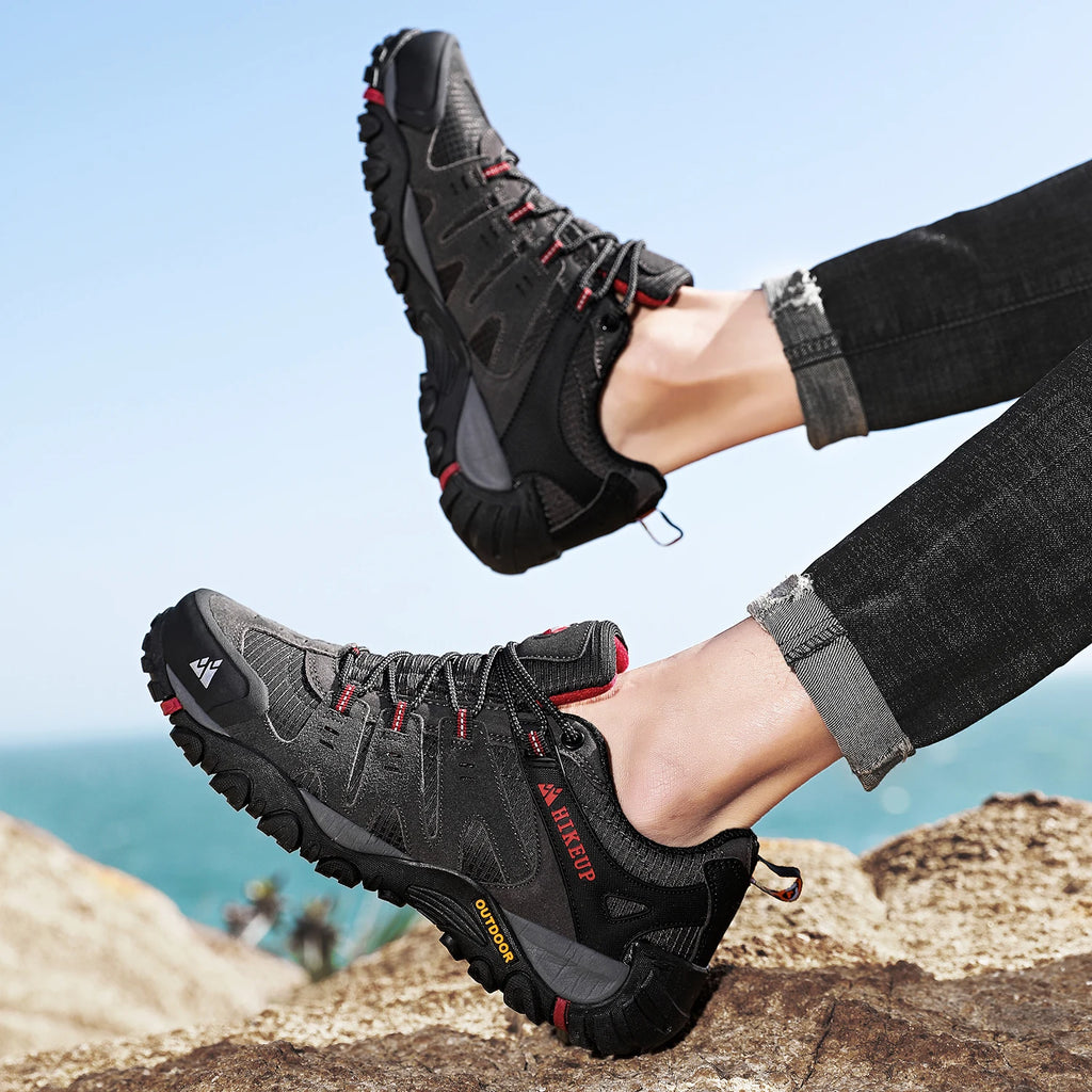 Chaussures de randonnée imperméables pour hommes – Baskets tactiques de trekking en plein air