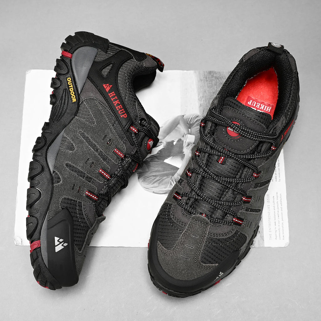 Chaussures de randonnée imperméables pour hommes – Baskets tactiques de trekking en plein air