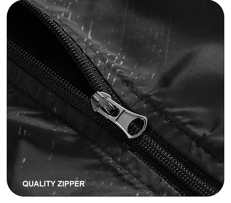 Veste de randonnée légère imperméable – Coupe-vent extérieure unisexe