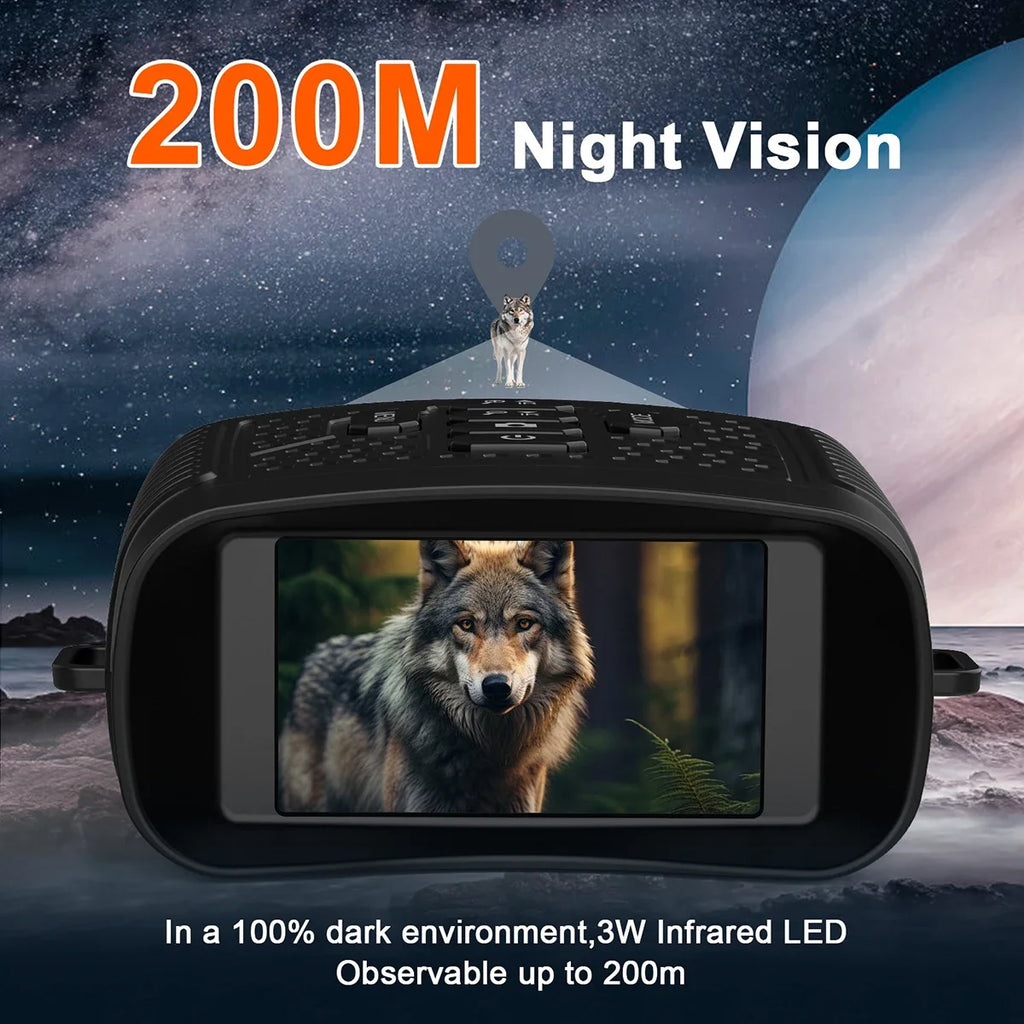Jumelle de Vison Nocturne Infrarouge HD