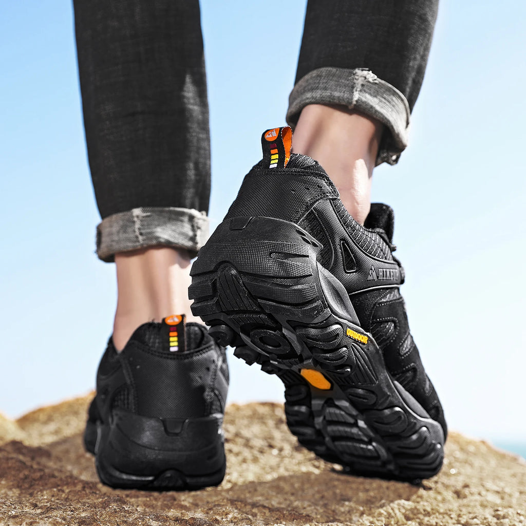 Chaussures de randonnée imperméables pour hommes – Baskets tactiques de trekking en plein air