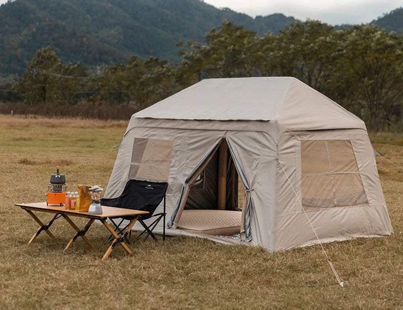 Abri de plage imperméable – Tente de camping familiale protégée UV
