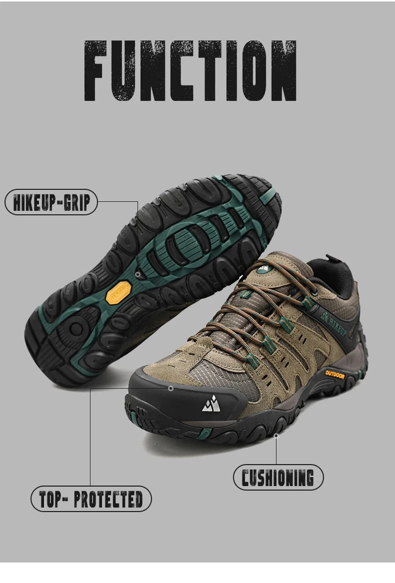 Chaussures de randonnée imperméables pour hommes – Baskets tactiques de trekking en plein air