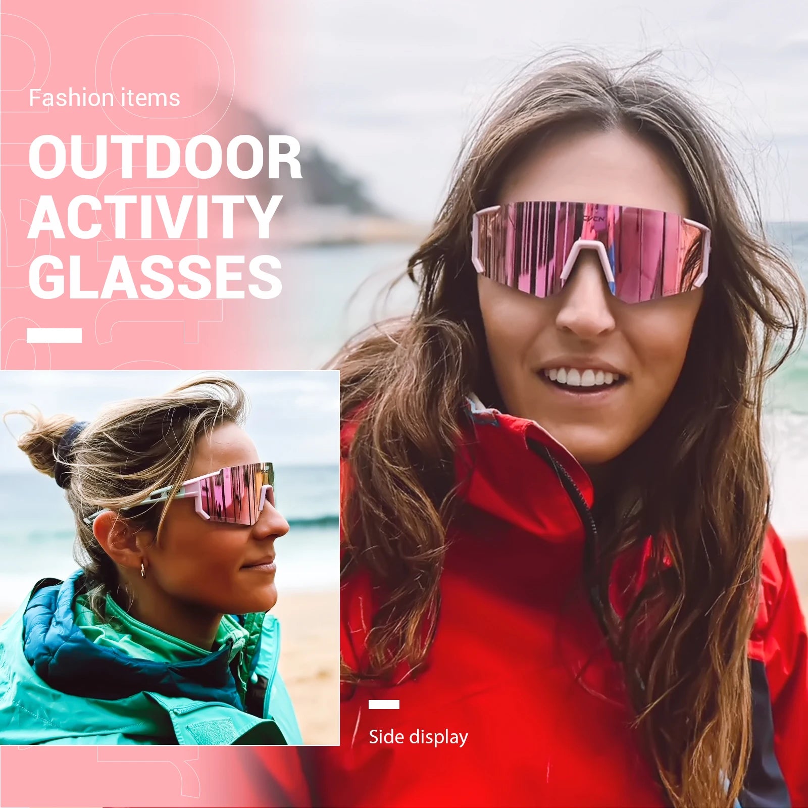 Lunettes de soleil photochromiques pour cyclisme – Lunettes de sport avec protection UV