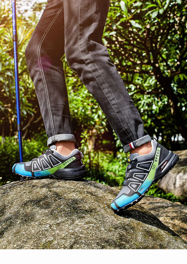 Chaussures de randonnée imperméables – Baskets de trekking en plein air pour hommes