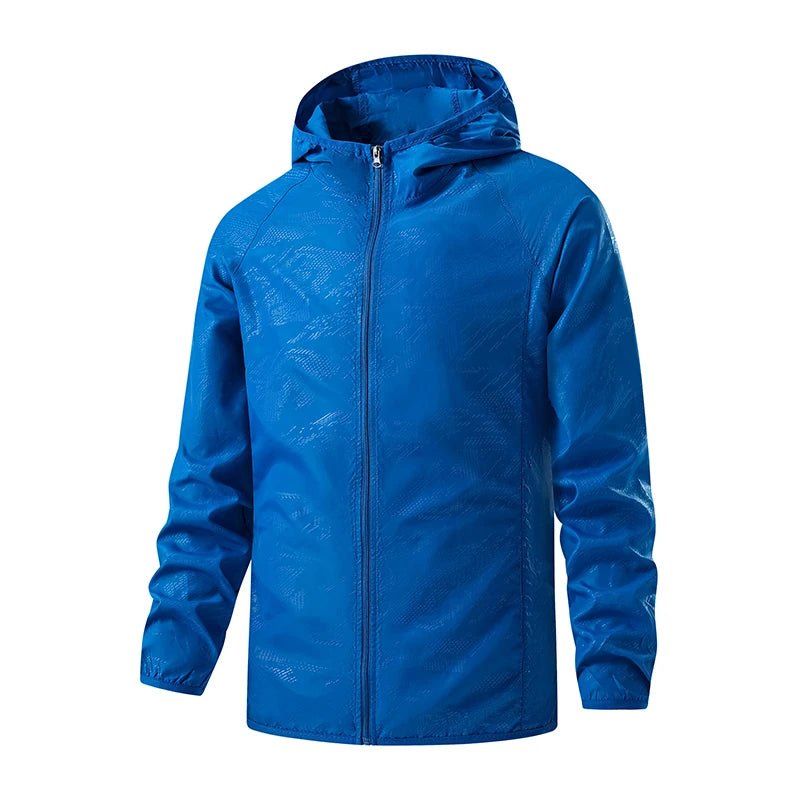 Veste de randonnée légère imperméable – Coupe-vent extérieure unisexe