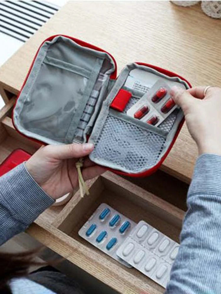 Trousse de premiers secours portable – Pochette médicale d’urgence compacte
