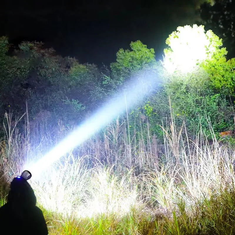 Lampe Frontale Rechargeable pour Camping et Randonnée