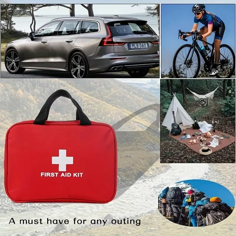 Trousse de premiers secours d’urgence 184PCS – Trousse médicale extérieure portable