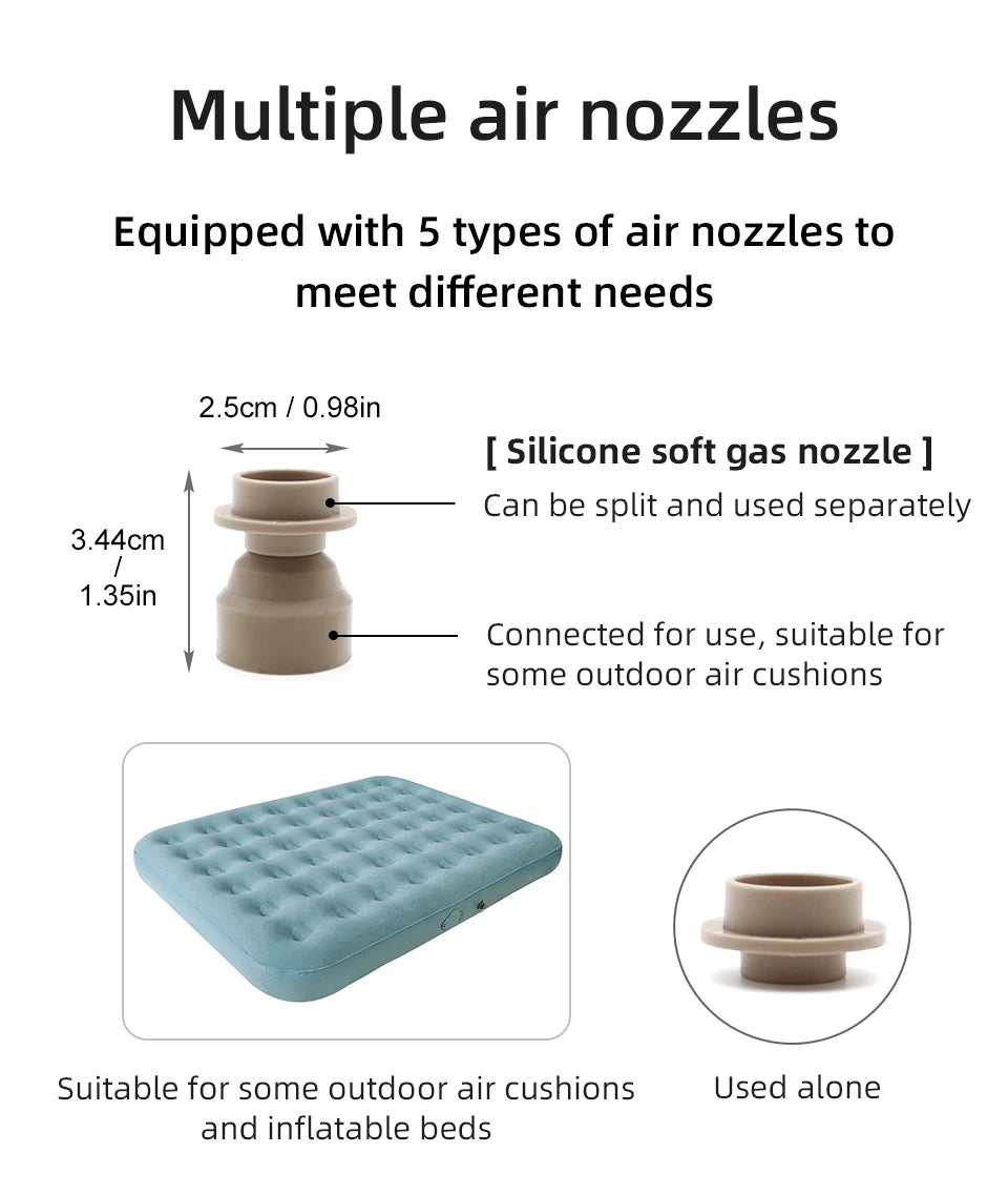 Pompe à air électrique portable