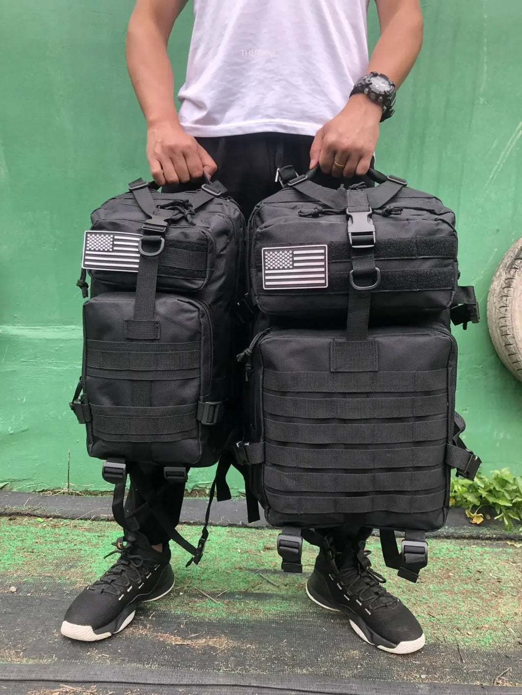 Sac à dos tactique extérieur 25L/50L – Sac de camping et de voyage