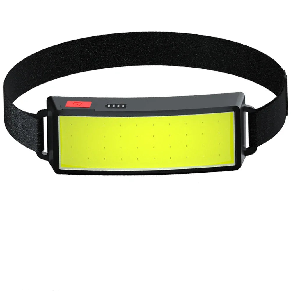 Lampe Frontale LED Rechargeable avec Détecteur de Mouvement – Éclairage Camping et Randonnée
