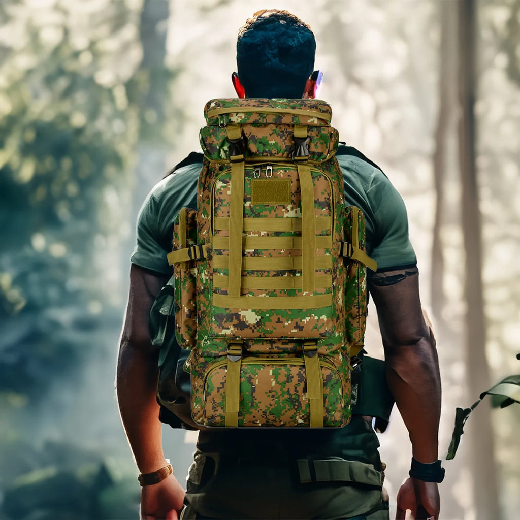 Grand Sac à Dos de Camping et de Voyage
