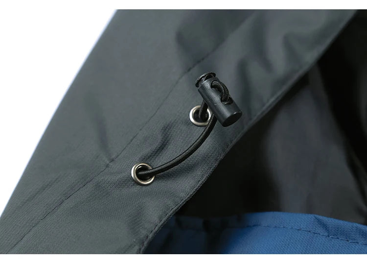 Veste de randonnée imperméable – Coupe-vent d’extérieur pour hommes
