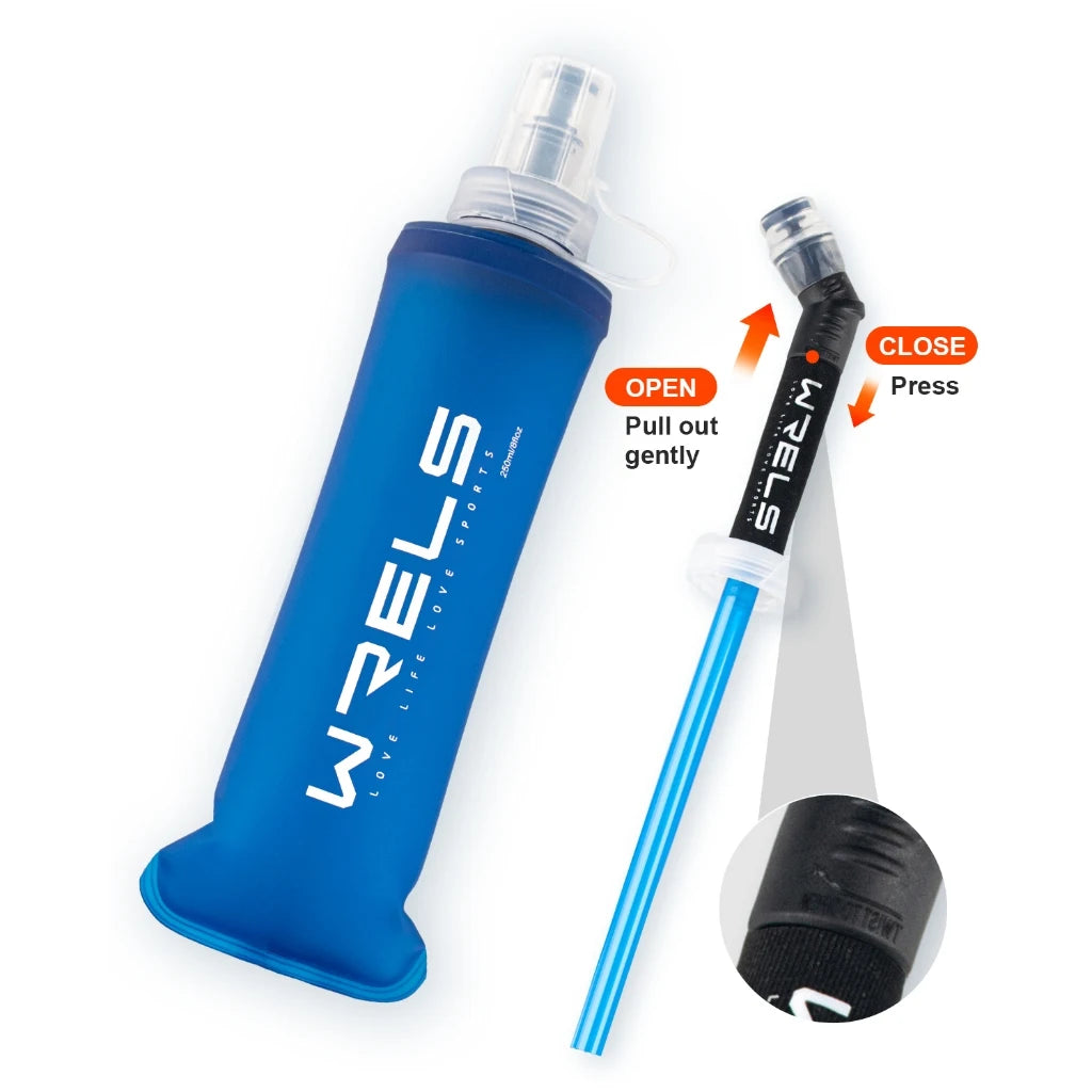 Bouteille d’eau pliable en flasque souple – Hydratation légère en extérieur