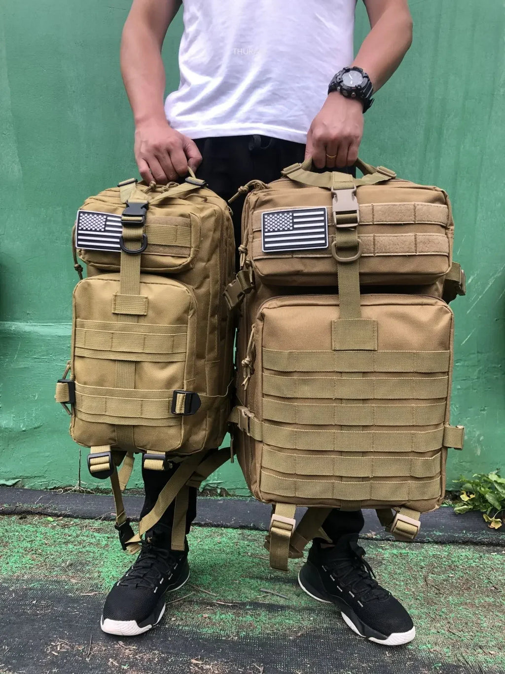 Sac à dos tactique extérieur 25L/50L – Sac de camping et de voyage