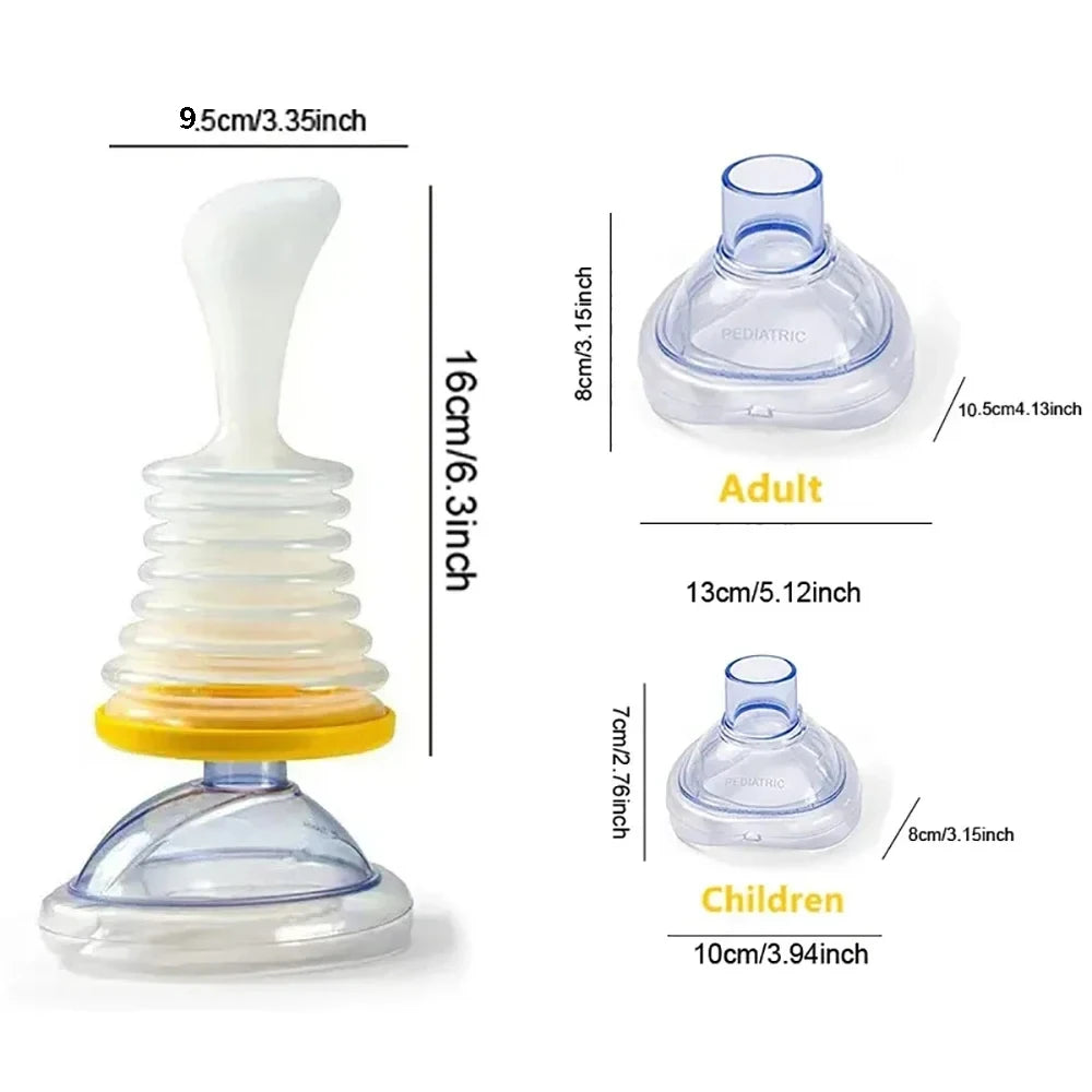 Kit de secours d’urgence pour étouffement – Dispositif de premiers secours portable