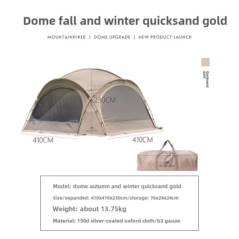 Tente Dôme Familial de Luxe – Abri Extérieur pour 8 à 10 personnes