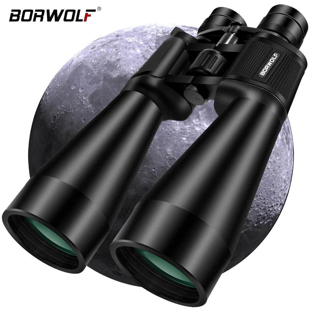 Jumelles BORWOLF 20-60x70 : Télescope Zoom HD Haute Puissance pour Chasse et Astronomie
