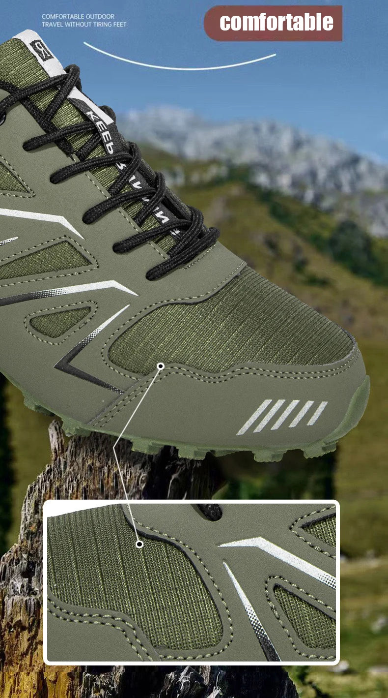 Chaussures de randonnée imperméables – Baskets de trekking en plein air pour hommes