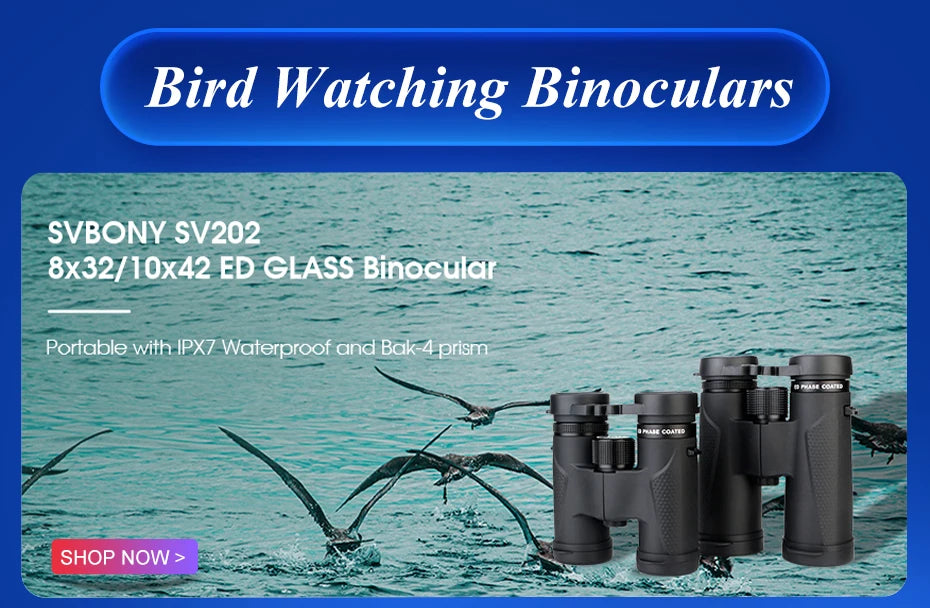 Jumelles imperméables SV47 HD – Optiques professionnelles extérieures