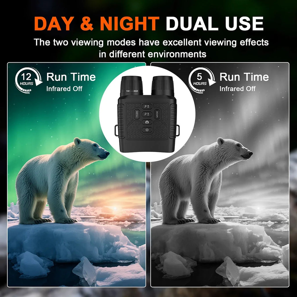 Jumelle de Vison Nocturne Infrarouge HD