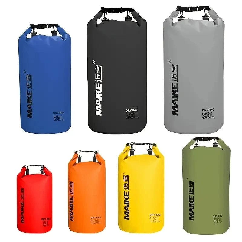Sac étanche Maike 5L/10L/15L - Idéal Natation, Kayak, Randonnée