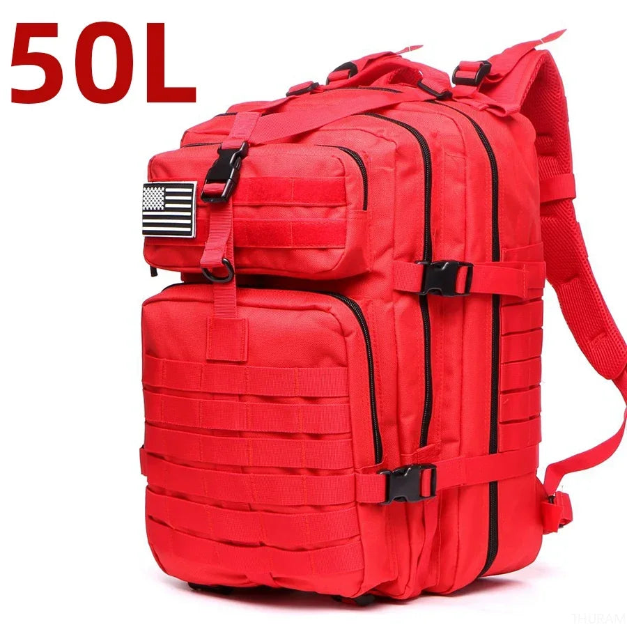 Sac à dos tactique extérieur 25L/50L – Sac de camping et de voyage