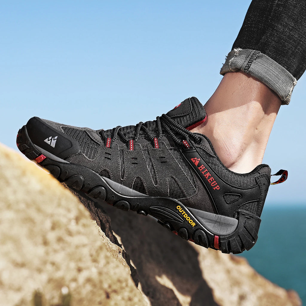 Chaussures de randonnée imperméables pour hommes – Baskets tactiques de trekking en plein air