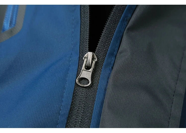 Veste de randonnée imperméable – Coupe-vent d’extérieur pour hommes