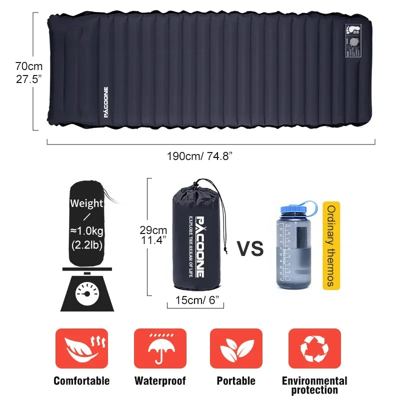 Matelas de camping auto-gonflant