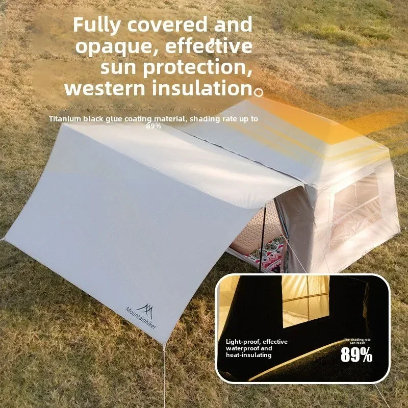 Abri de plage imperméable – Tente de camping familiale protégée UV