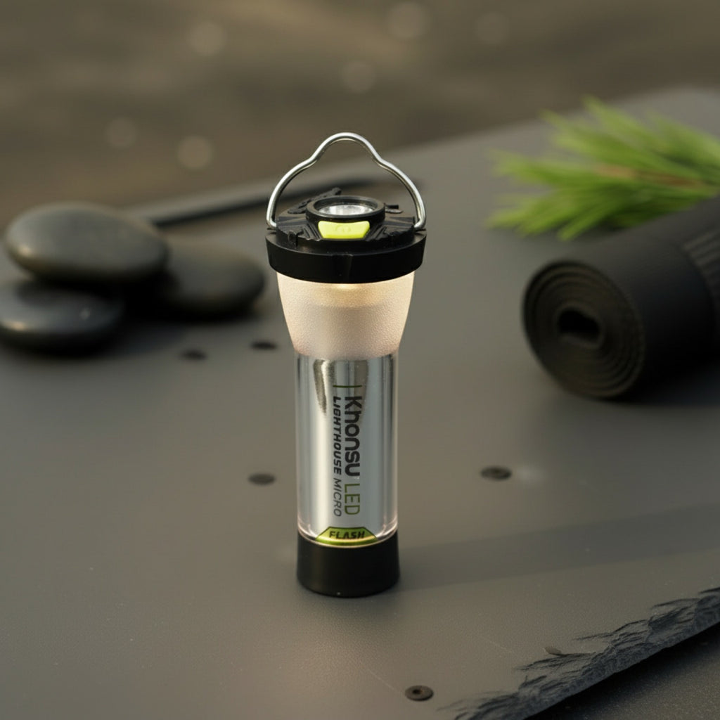 Lampe de Camping LED GZ Lighthouse 3000mAh - Autonomie Longue Durée pour Tente et Randonnée