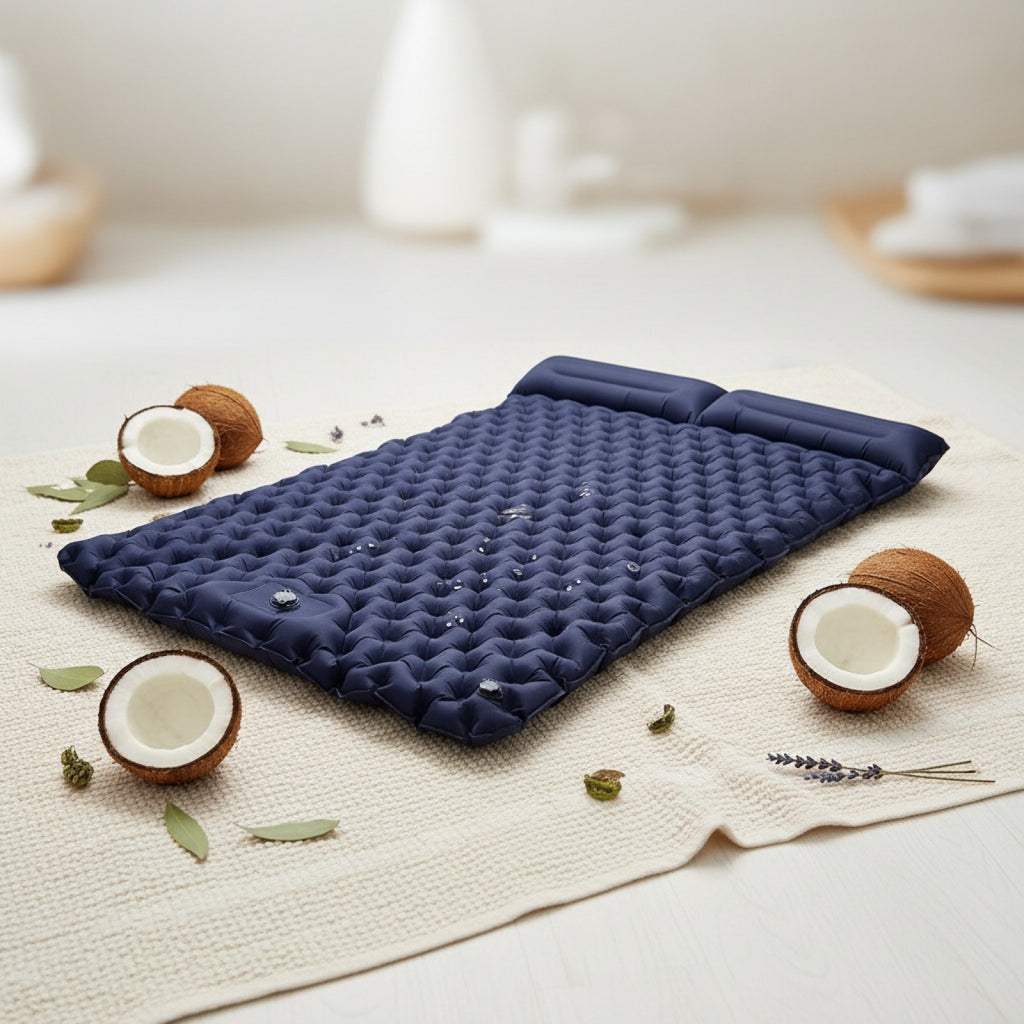 Matelas Gonflable Double Camping Ultraléger - Confort XL pour Voyage & Voiture