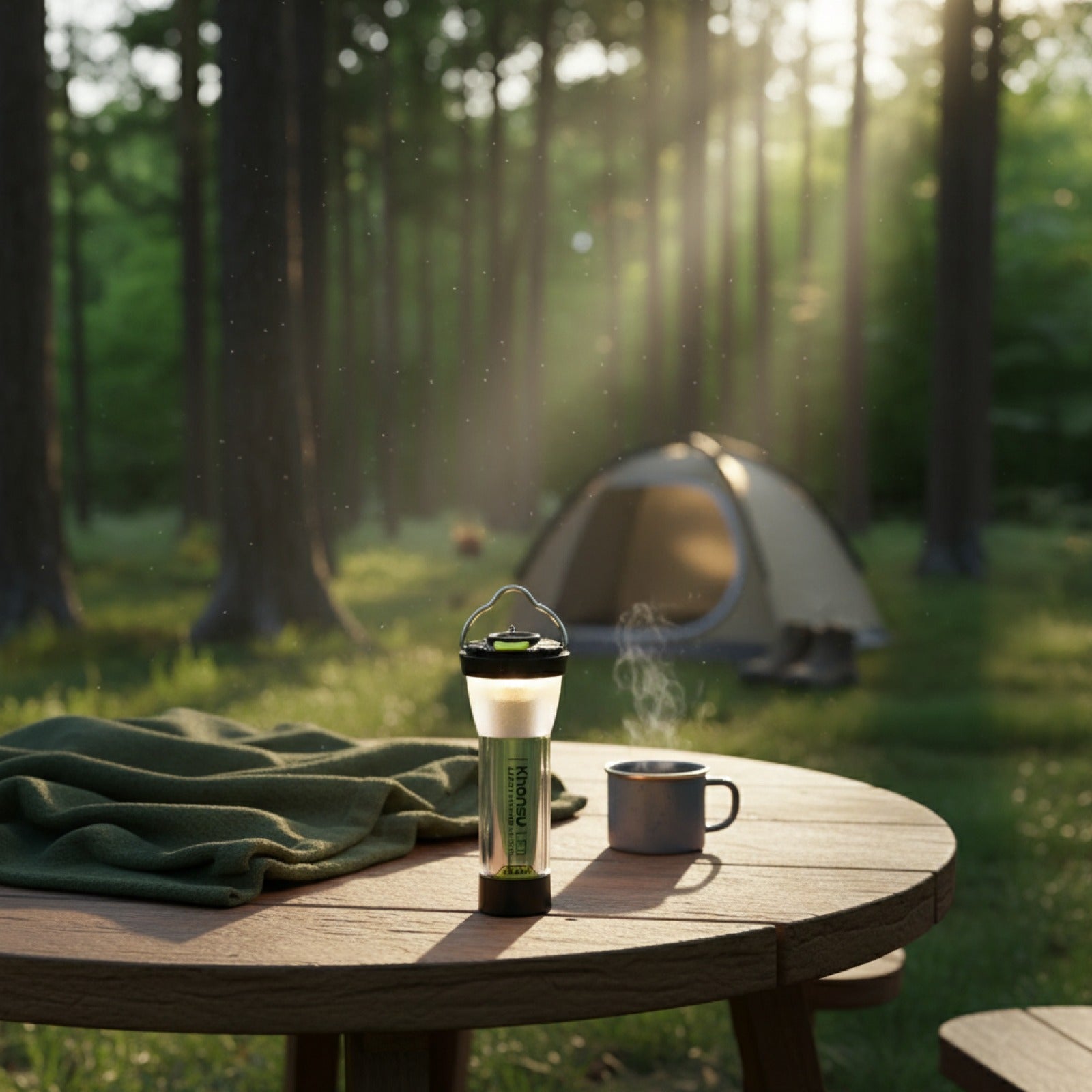 Lampe de Camping LED GZ Lighthouse 3000mAh - Autonomie Longue Durée pour Tente et Randonnée