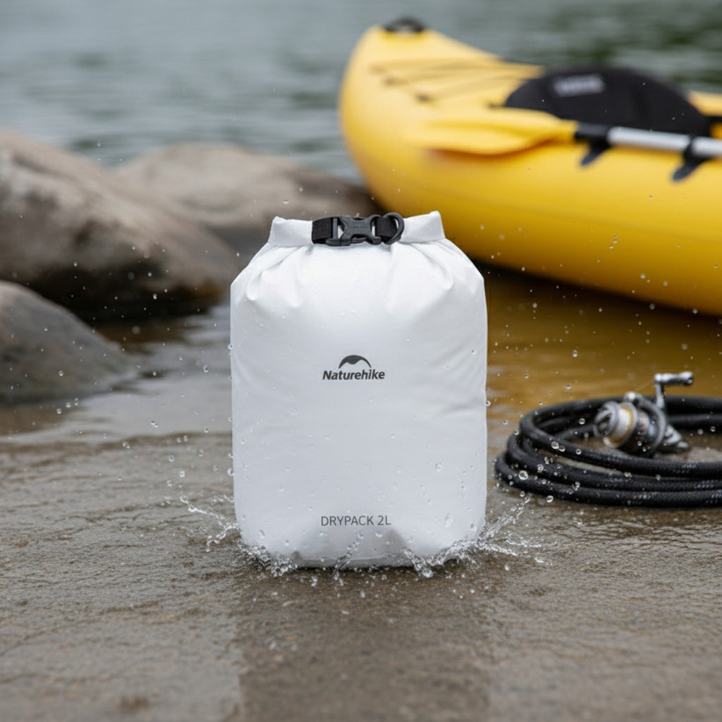 Sac Étanche Naturehike 2L/4L/8L : Idéal Kayak, Pêche, Rafting