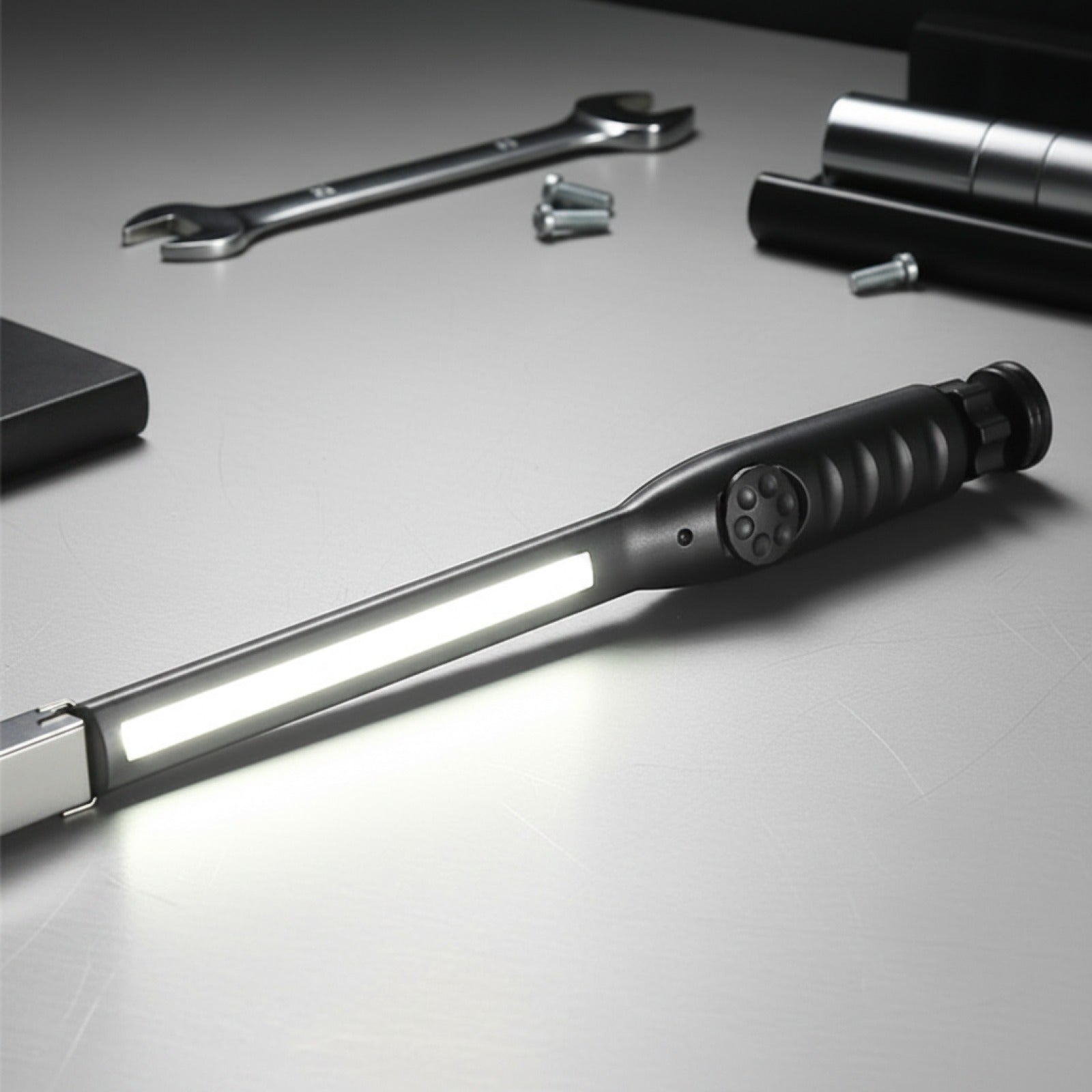 Lampe de Travail LED COB Rechargeable Magnétique - Gradation Progressive pour Auto & Bricolage
