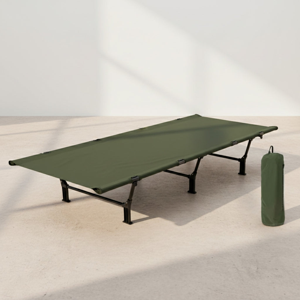 Lit de camping pliant WESTTUNE ultraléger et compact pour voyage, randonnée et bivouac
